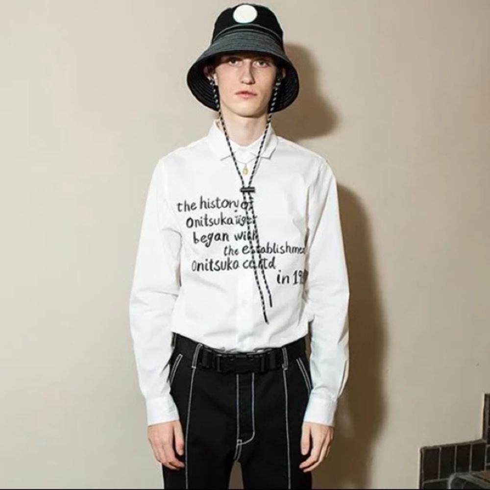 Onitsuka Tiger X Andrea Pompilio Embroidered Shirt